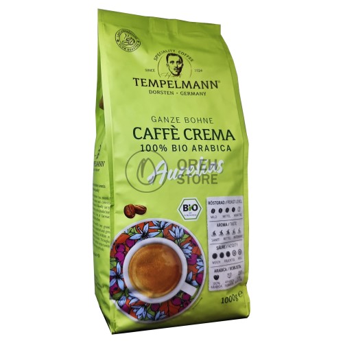 Кофе в зернах Tempelmann Aurelias Caffe crema 100% Bio Arabika 1 кг.