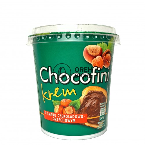 Chocofini шоколадно-горіхова паста 400г.