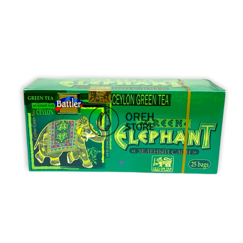 Чай пакетований Battler "Зелений Слон" 25 шт.