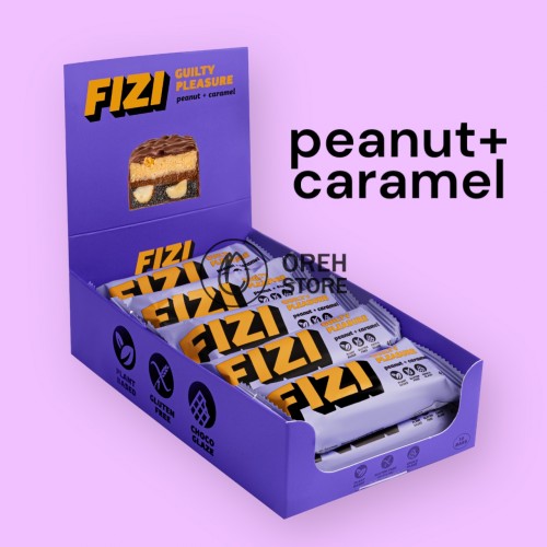 Fizi Peanut+Caramel 45г.х 10шт. батончики