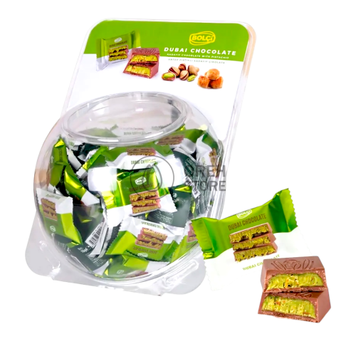 Дубайський шоколад цілий м'яч Mini Bolci 16 г х 75 шт