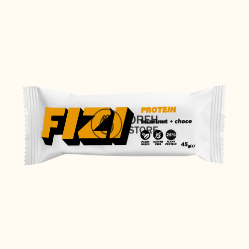 Fizi Protein Hazelnut+Choco 45г.х 10шт. Протеиновые батончики
