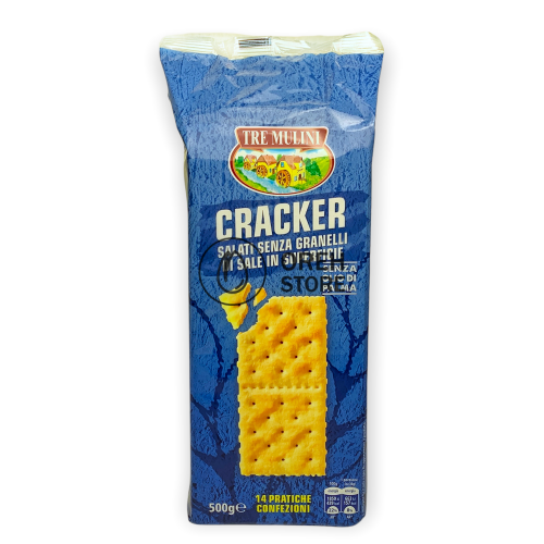 Крекер Без солі 500г. Tre Mulini Cracker