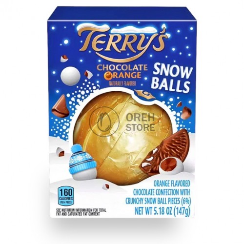 Шоколадный апельсин Snow Balls Terry's Chocolate Orange 147 г.